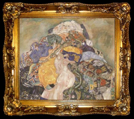 framed  Gustav Klimt Baby (detail) (mk20), ta009-2